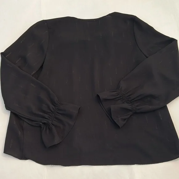 Everly Black Women's Blouse - Picture 4 of 7